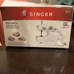 Singer stitch quick cordless mending machine